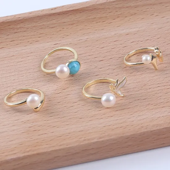 New Design Natural & Cultured Pearl Rings