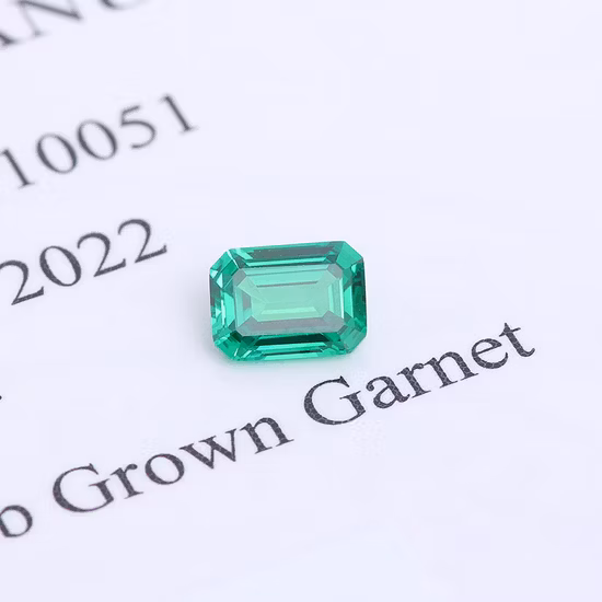Engagement 925 Sterling Silver Diamond Ring Emerald Shaped 2.78g