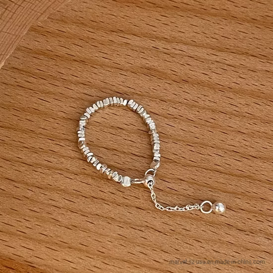 Mini Imitation Pearl Thin Ring for Women